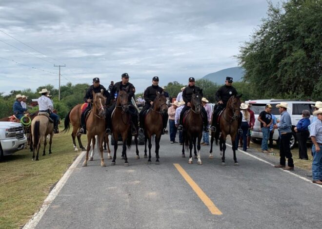 Con Agrupamiento Montado de la Guardia Estatal, SSPT refuerza seguridad en áreas rurales y naturales