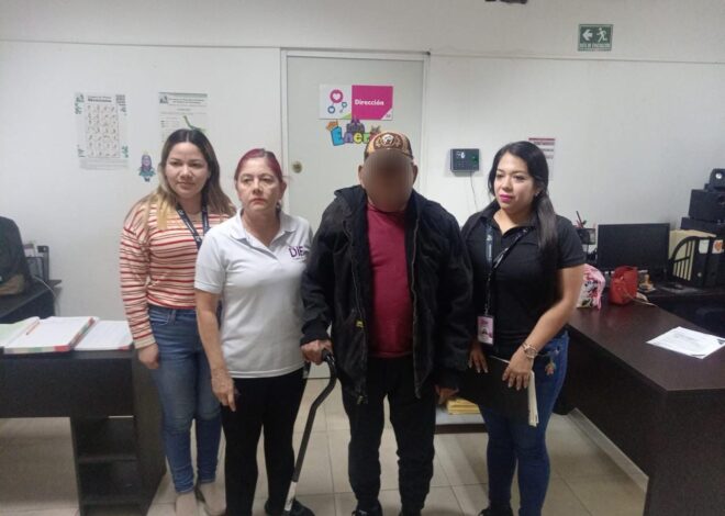 DIF Tampico Brinda Atención Integral y Apoyo a Adulto Mayor en Situacion Vulnerable