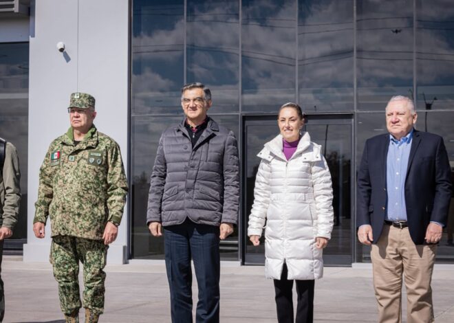 Inaugura presidenta la Agencia Nacional de Aduanas de México en Nuevo Laredo