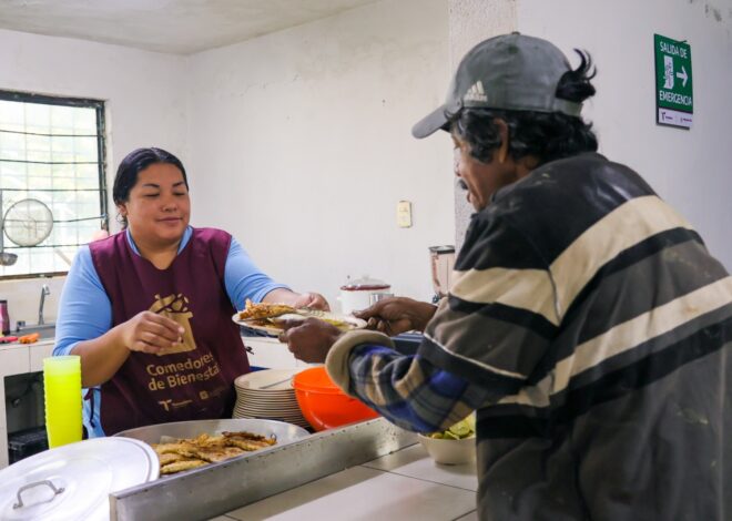 Mantiene SEBIEN entrega de alimentos en comedores