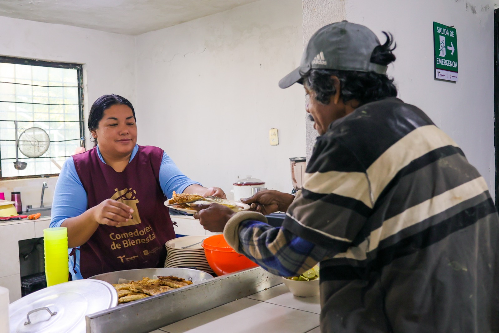 Mantiene SEBIEN entrega de alimentos en comedores