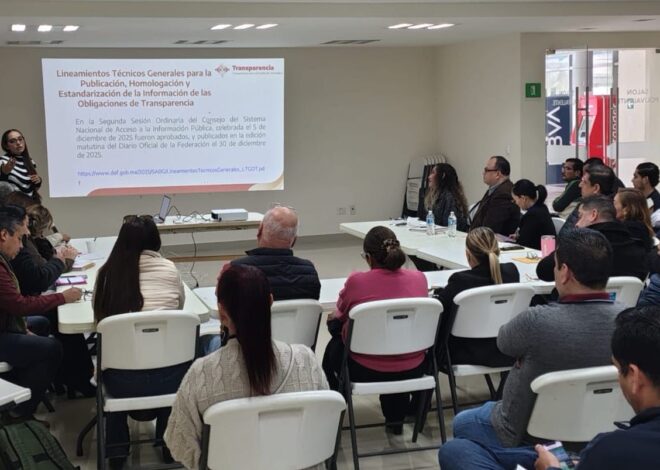 Participa TPT en jornada de capacitaciones en el marco del Día Internacional de la Protección de Datos Personales