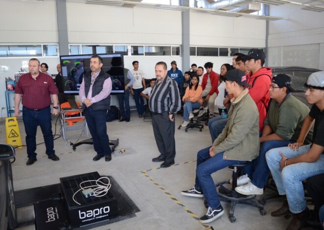 Fortalece UPV formación en Ingeniería en Sistemas Automotrices con dinamómetro automotriz