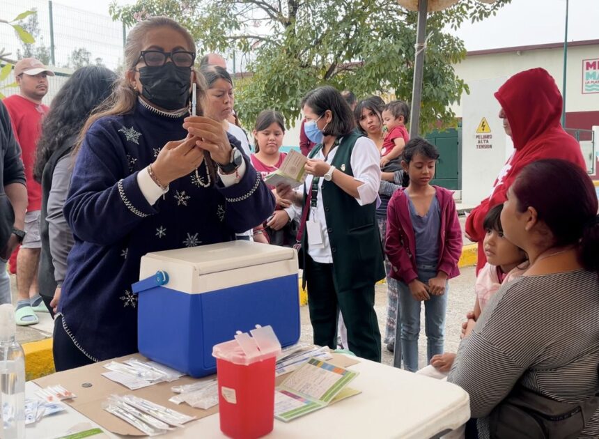 Gran respuesta a vacunación en modalidad Drive-Thru