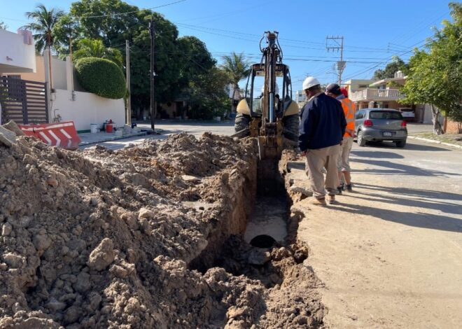 Continúan trabajos de rehabilitación sanitaria en Ciudad Madero