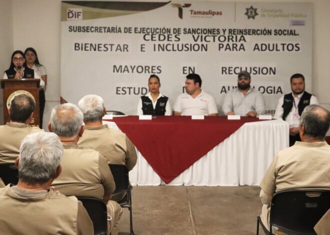 Adultos mayores del CEDES Victoria reciben atención audiológica por parte del DIF Tamaulipas