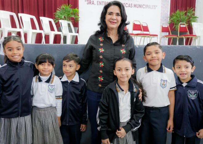Reafirma Mónica Villarreal Compromiso con la Educación de los Tampiqueños