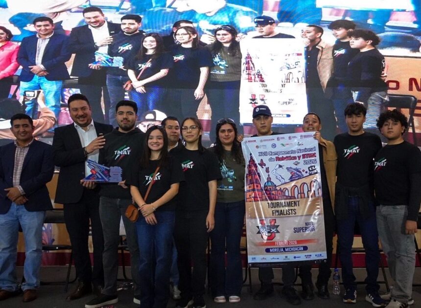 Conquista UT Matamoros doble pase al Mundial de Robótica