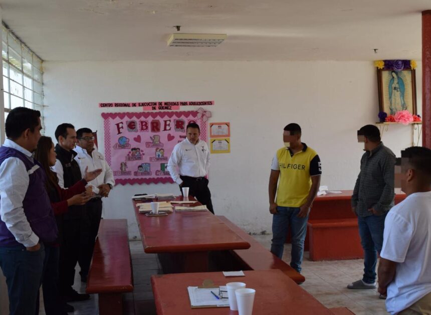 Reciben adolescentes en conflicto con la Ley Penal, visita del Instituto de Defensoría Pública