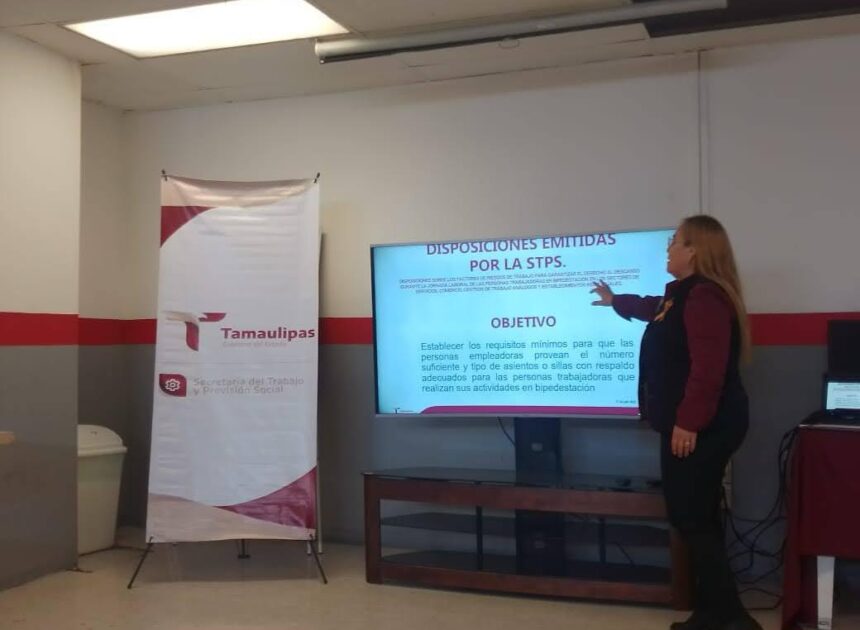 Fortalece STPS acciones en favor del trabajo digno en Tamaulipas