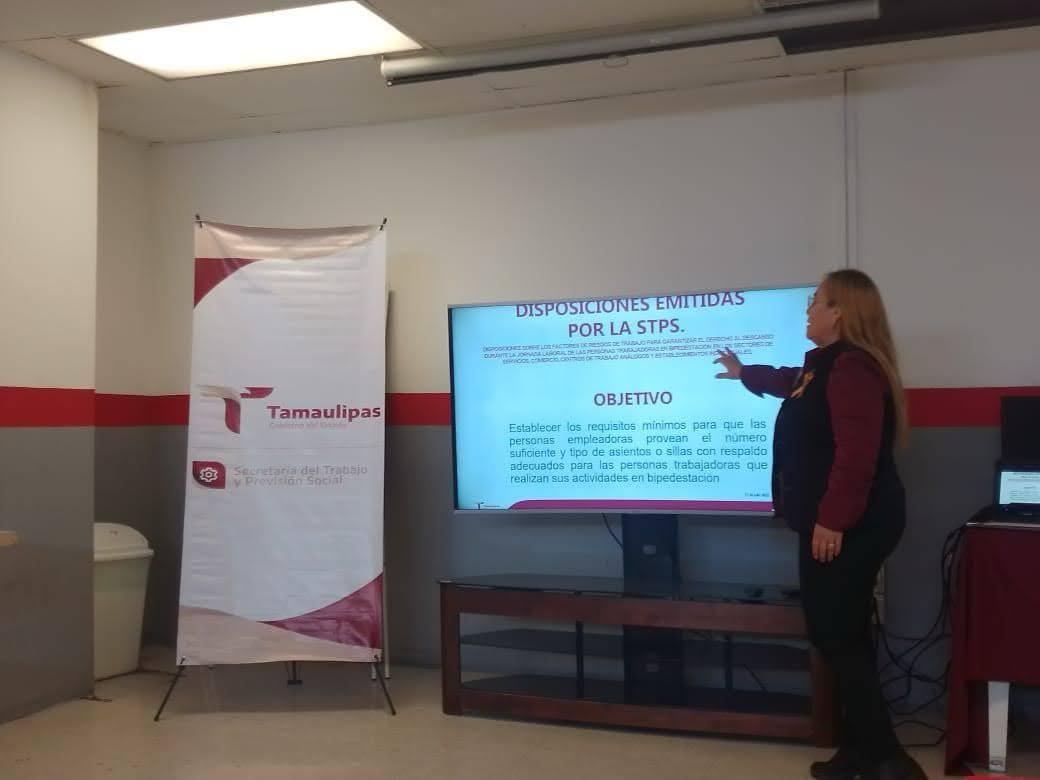 Fortalece STPS acciones en favor del trabajo digno en Tamaulipas