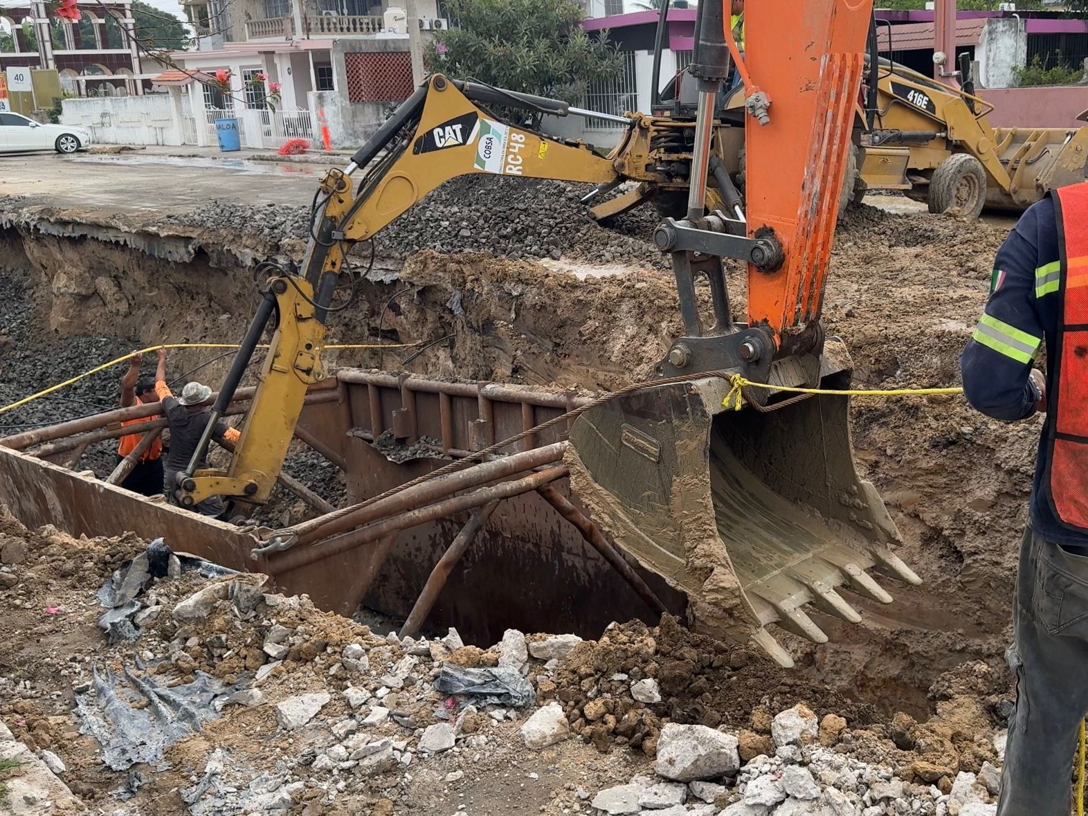 La gravedad del daño definirá la prioridad en la atención de socavones