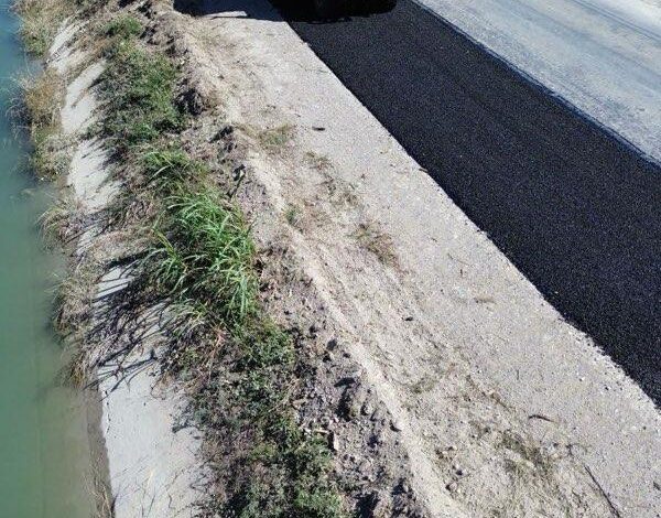 Realiza gobierno de Américo trabajos de conservación en carretera estatal Estación Calles-Xicoténcatl