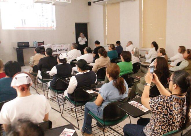 Capacita STPS a personal del Hospital Civil en salud mental y prevención de riesgos psicosociales