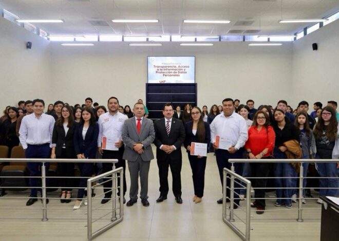 Acerca TPT protección de datos personales a alumnos de la UAT