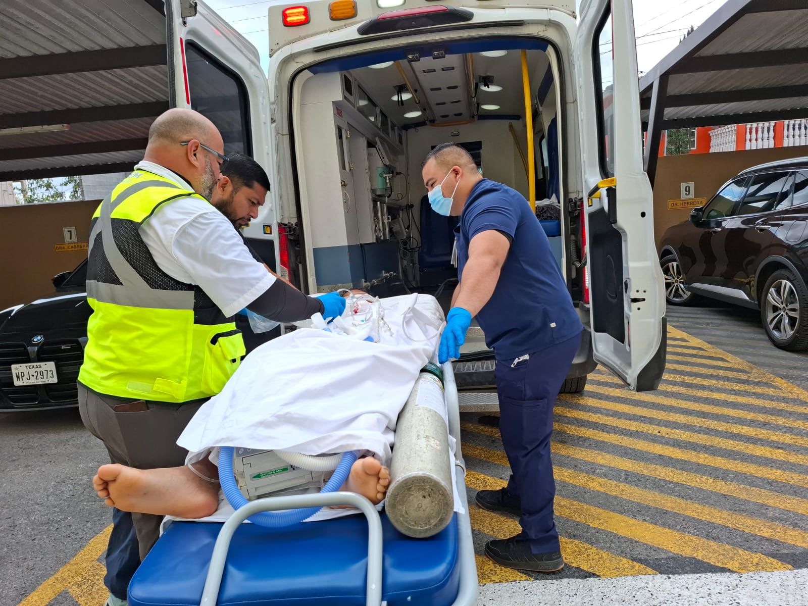 Realiza Gobierno de Tamaulipas traslado exitoso de paciente pediátrico al Hospital Infantil
