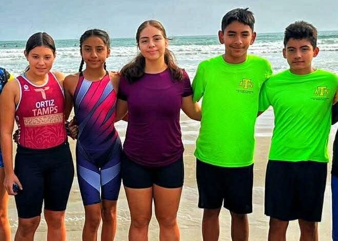 Lista la Selección Tamaulipas de triatlón para el Nacional Clasificatorio de la CONADE