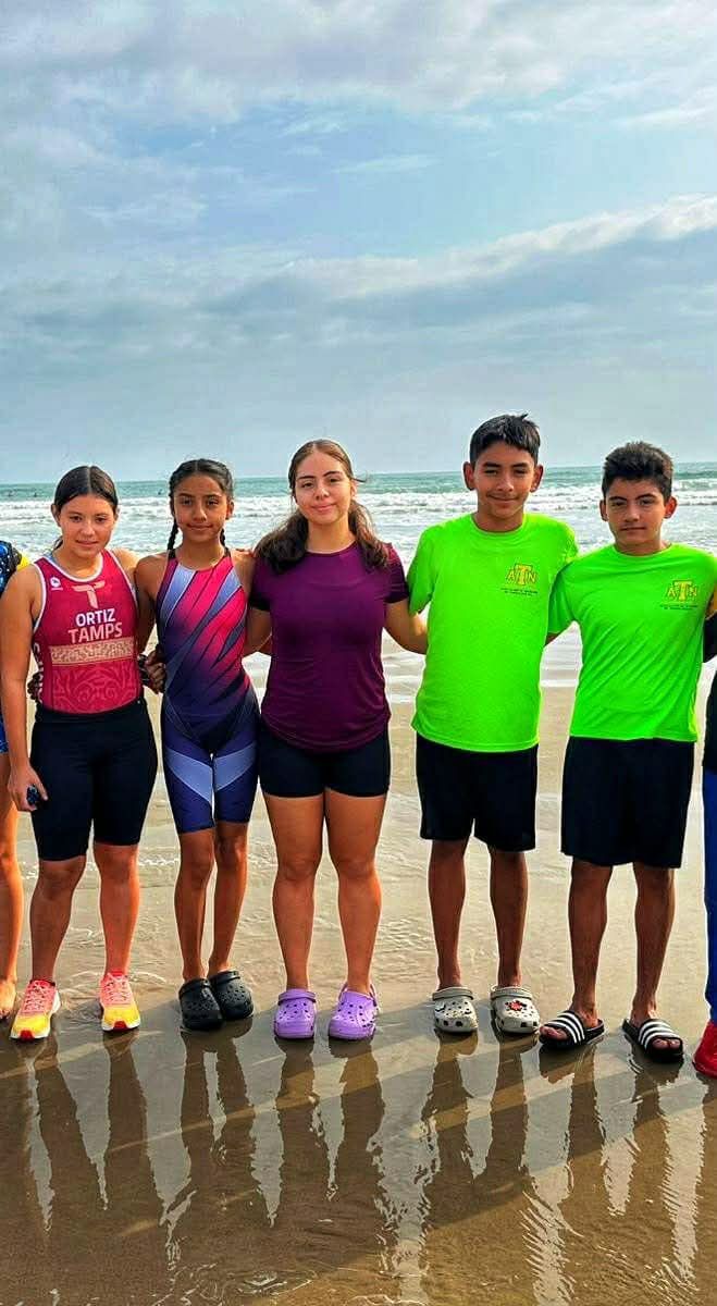 Lista la Selección Tamaulipas de triatlón para el Nacional Clasificatorio de la CONADE