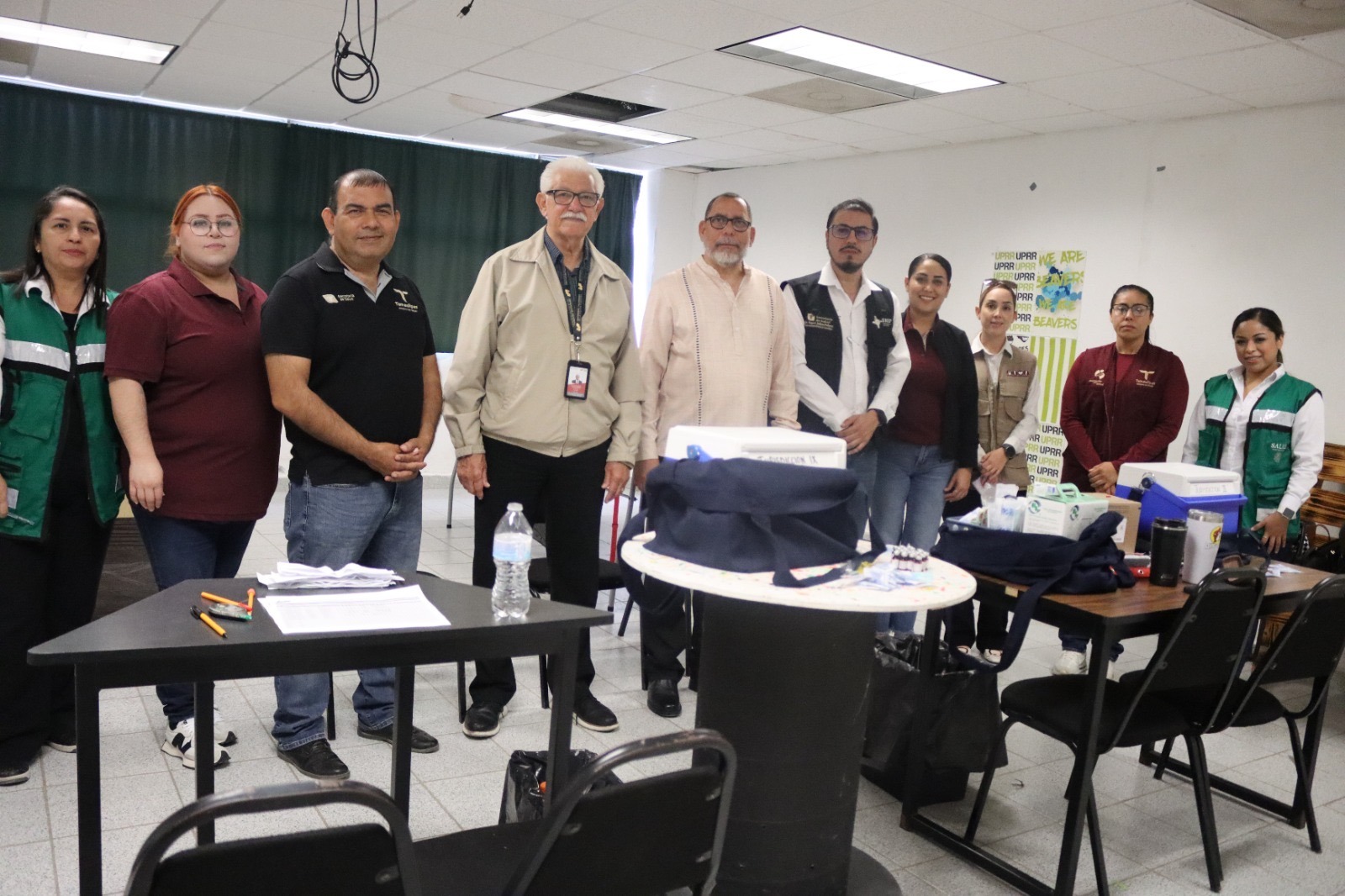 Impulsa UPRR la prevención de enfermedades con jornada de vacunación contra el sarampión