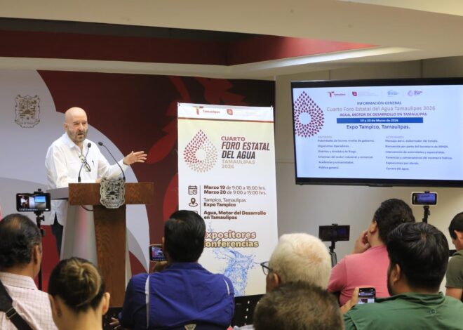 Anuncia SRHDS actividades por el Día Mundial del Agua 2026