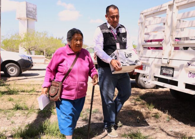 Inicia DIF Tamaulipas la primera entrega de canastas alimentarias en los 43 municipios del estado