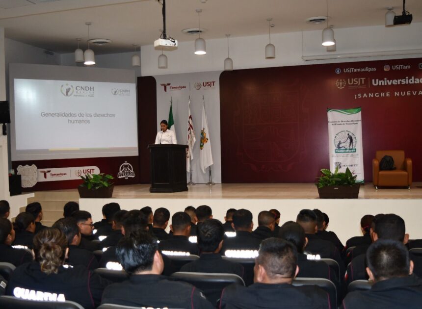 Recibe Guardia Estatal capacitación intensiva en derechos humanos