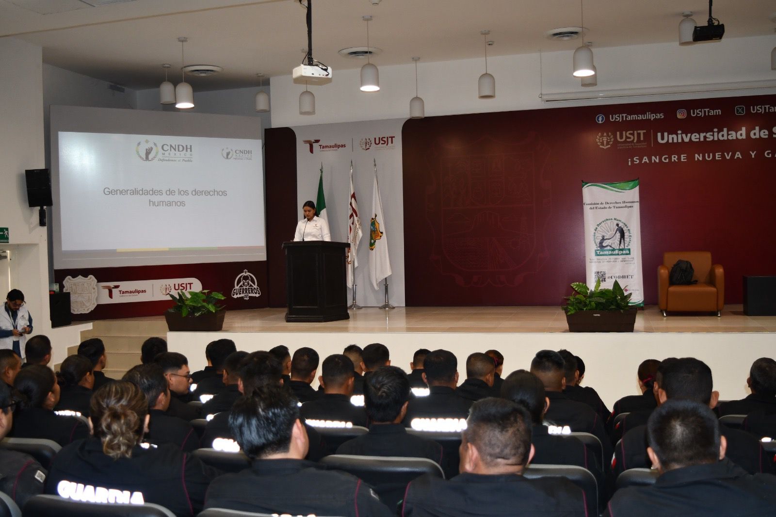 Recibe Guardia Estatal capacitación intensiva en derechos humanos