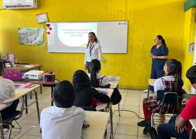 Impulsa SSPT cultura de la prevención en estudiantes de Nuevo Laredo