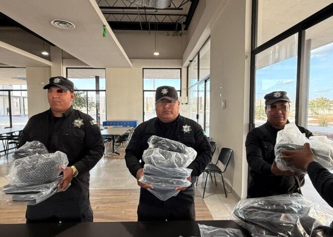 Entrega SSPT equipo táctico a la Guardia Estatal