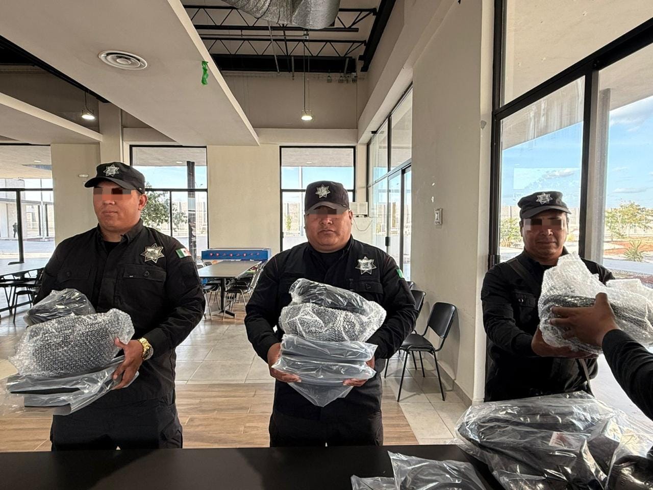 Entrega SSPT equipo táctico a la Guardia Estatal