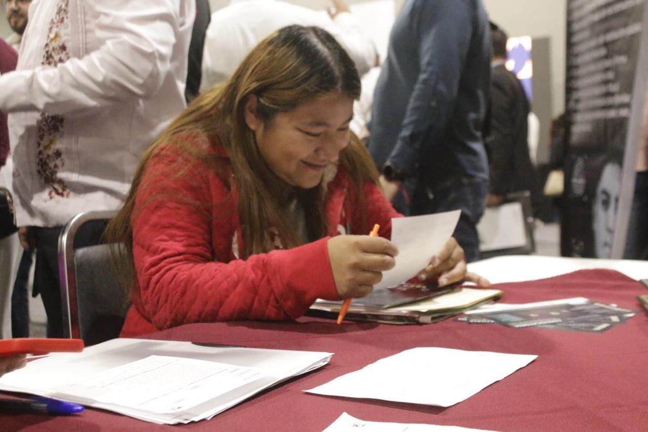 Ofertan más de mil 300 vacantes en Feria Nacional de Empleo para las Mujeres en Reynosa