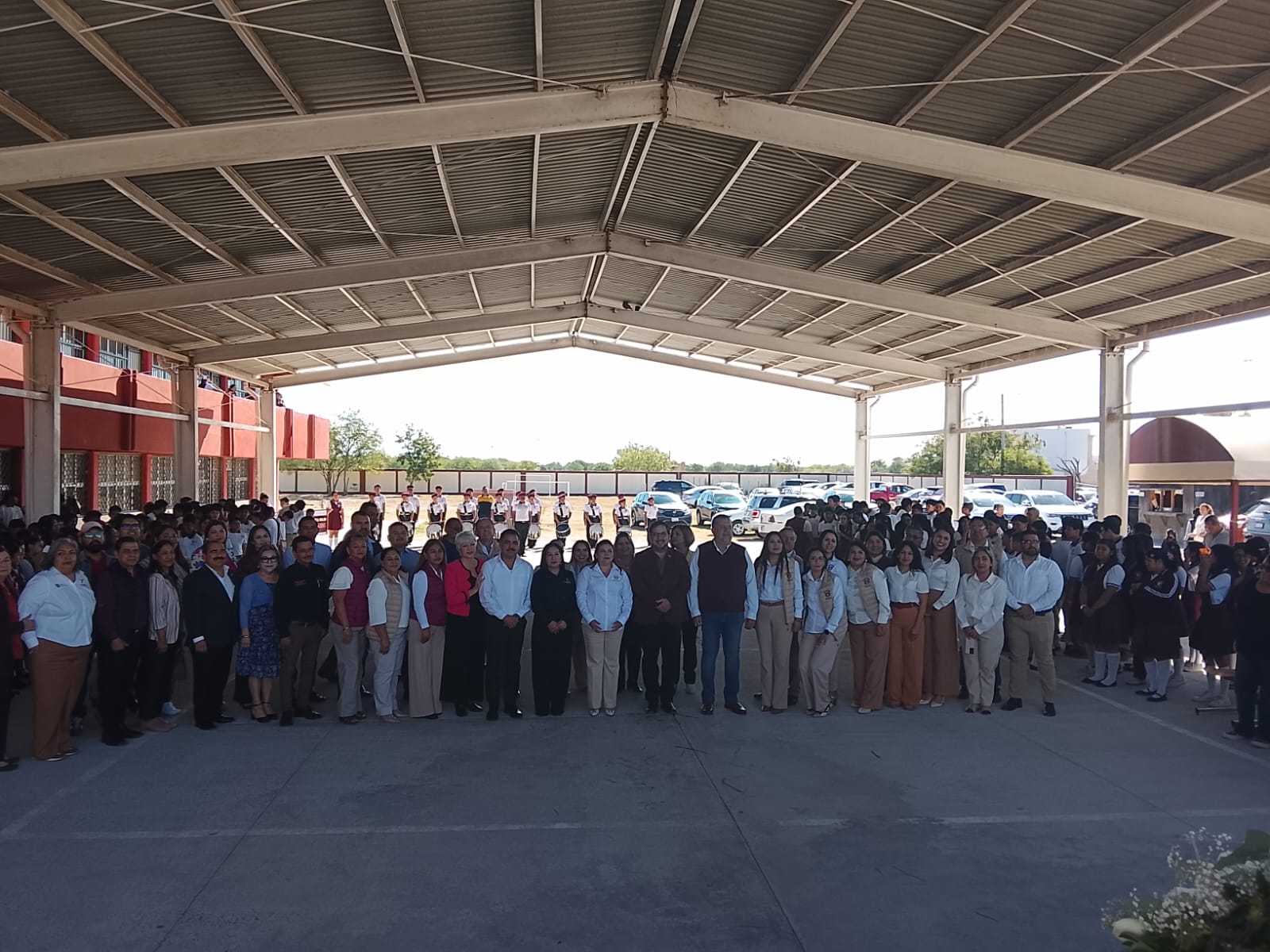 Entrega Gobierno de Tamaulipas obras y mobiliario en la Secundaria Técnica No. 98 de Matamoros