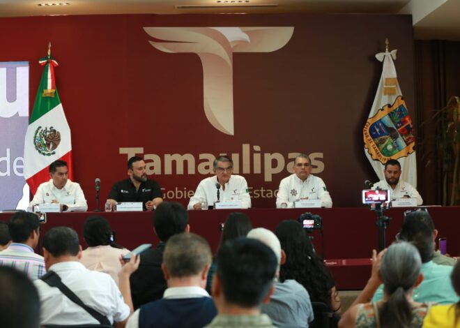 Presenta Américo operativo integral para Semana Santa 2026 en Tamaulipas