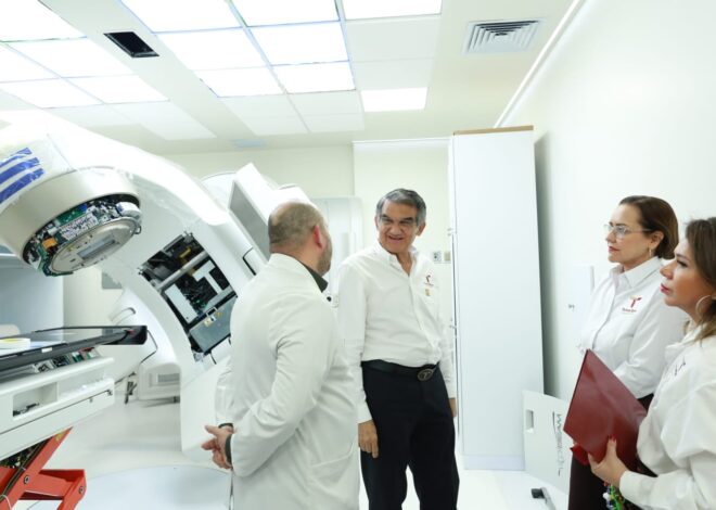 Supervisa Américo modernización del Centro Oncológico de Tamaulipas