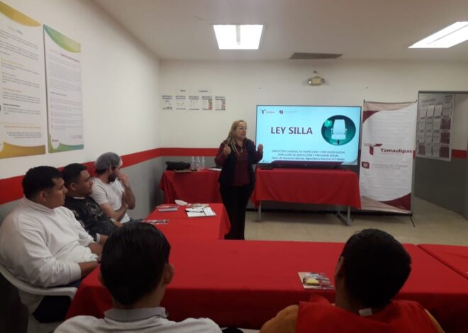 Fortalecen cultura laboral y prevención en empresas de Ciudad Victoria