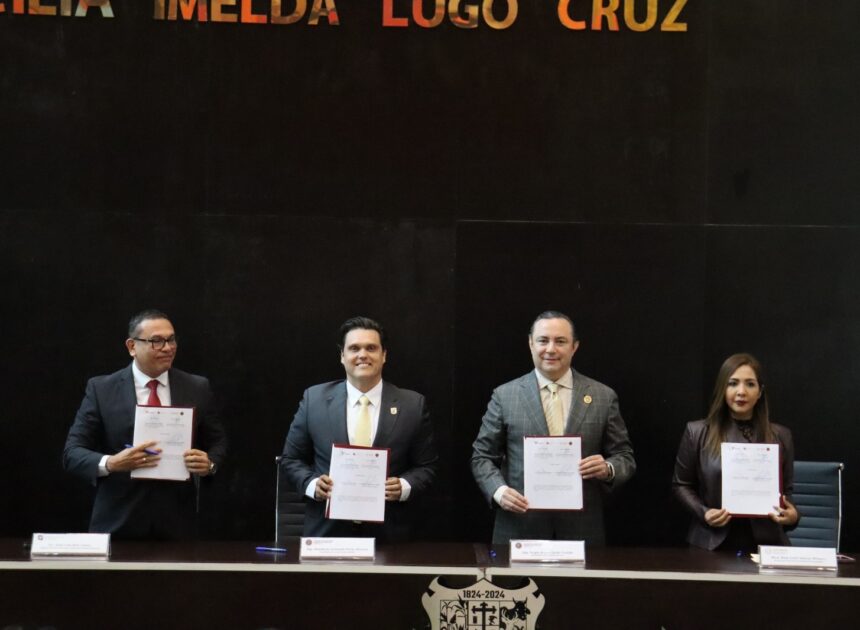 Refuerza Tamaulipas la protección de la niñez y adolescencia con convenio entre SIPINNA y Congreso del Estado