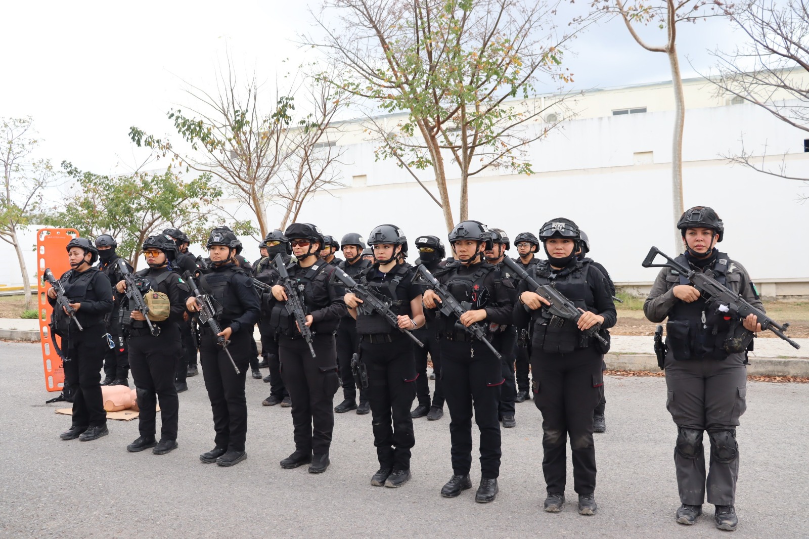 Capacita SSPT a 19.º bloque del Curso de Medicina Táctica Policial