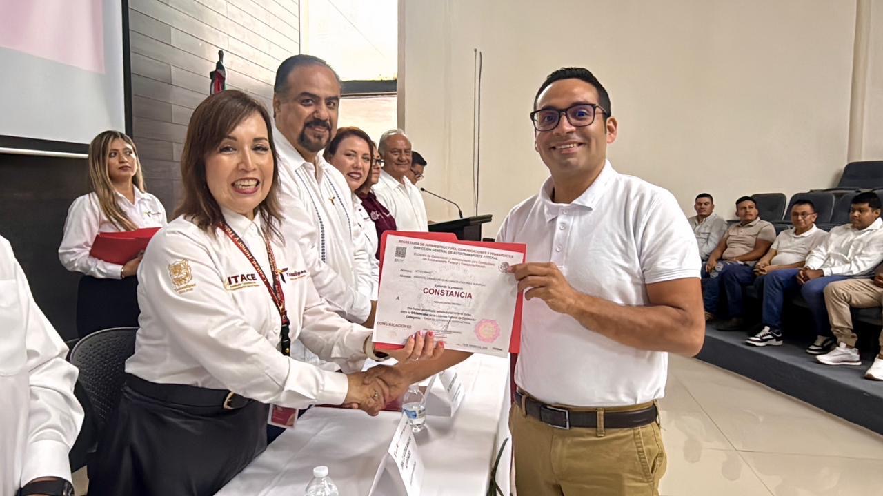 Impulsa ITACE seguridad y competitividad del autotransporte con formación certificada de operadores