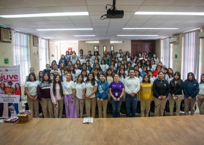 Incentivan a jóvenes sobre relaciones saludables con plática “Amor es Sin Violencia”