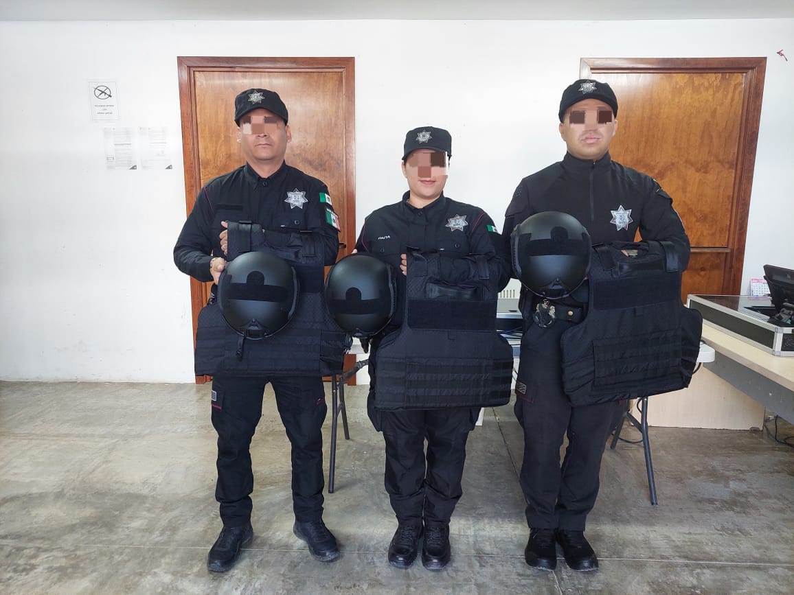 Fortalece SSPT equipamiento en Delegaciones Regionales de la Guardia Estatal