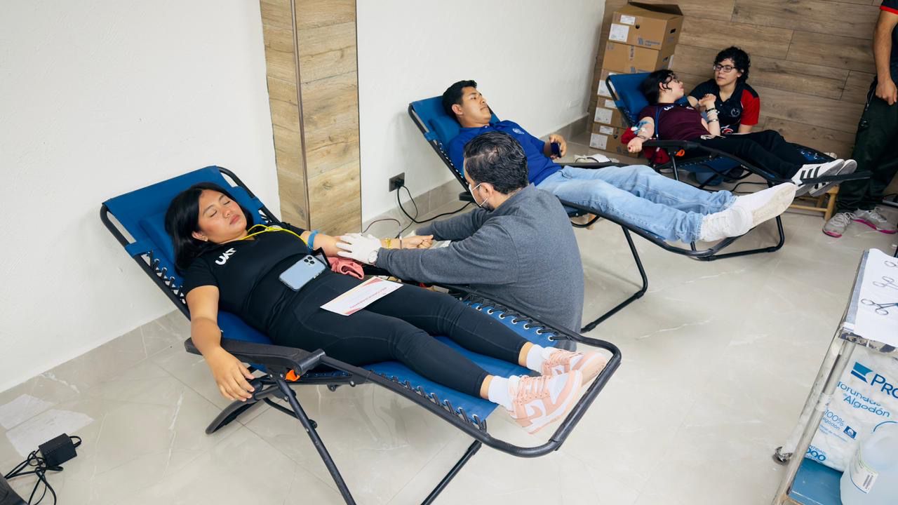 Impulsa Salud campaña intensiva de donación voluntaria de sangre