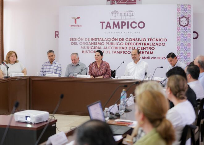 Encabeza Mónica Villarreal transformación del Centro Histórico de Tampico a través de ACEHTAM