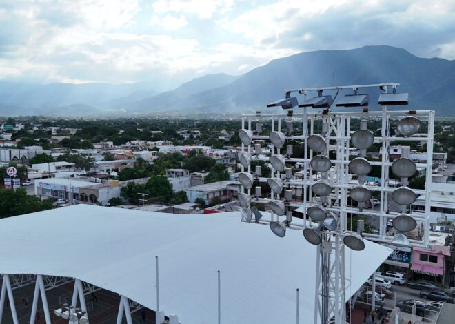 Actualiza Gobierno del Estado sistema de alumbrado del estadio “Marte R. Gómez”