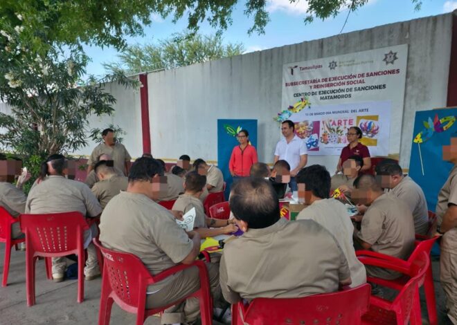 Conmemoran en CEDES Matamoros el Día Mundial del Arte