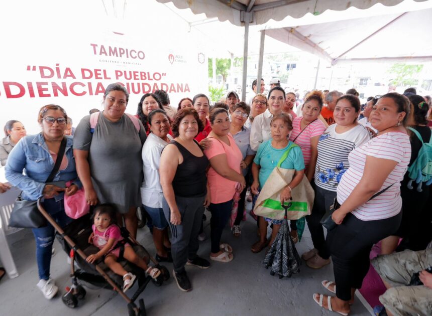 Reafirma Mónica Villarreal compromiso ciudadano con jornada “Aquí Contigo”