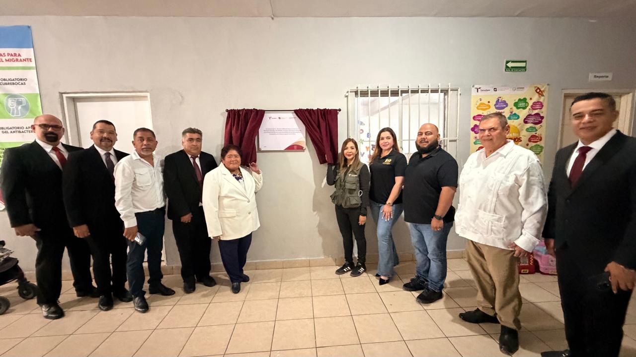 Inaugura SIPINNA Tamaulipas Espacio Amigable en la Casa del Migrante San Juan Diego y San Francisco de Asís, en Matamoros