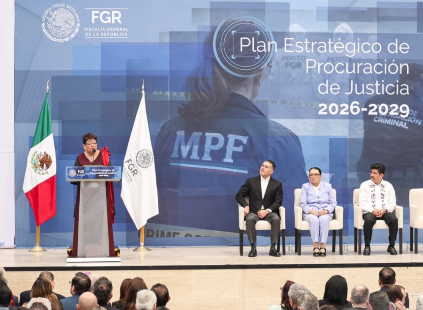 Asiste Américo Villarreal a la presentación del Plan Estratégico de Procuración de Justicia 2026-2029