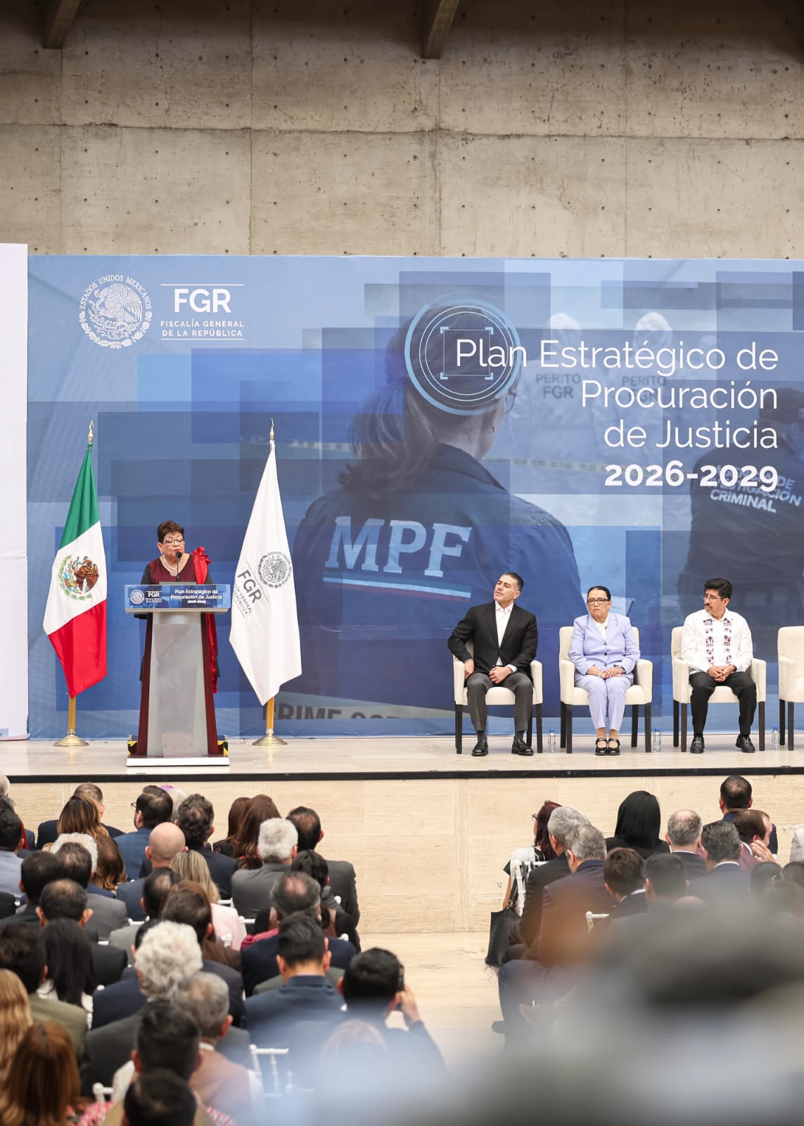 Asiste Américo Villarreal a la presentación del Plan Estratégico de Procuración de Justicia 2026-2029