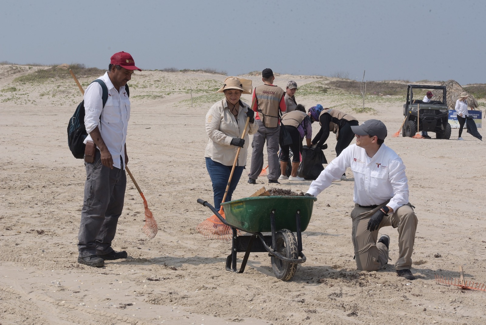 Suma Tamaulipas esfuerzos con la Federación para conservar playas y costas