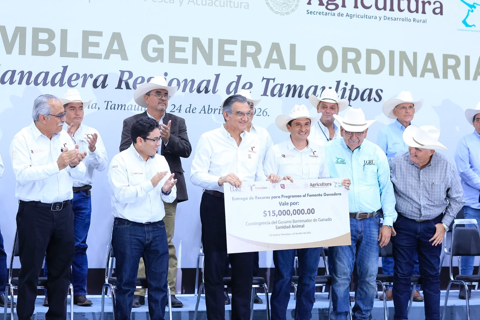 Respalda Américo al sector ganadero con más de 80.7 mdp en apoyos